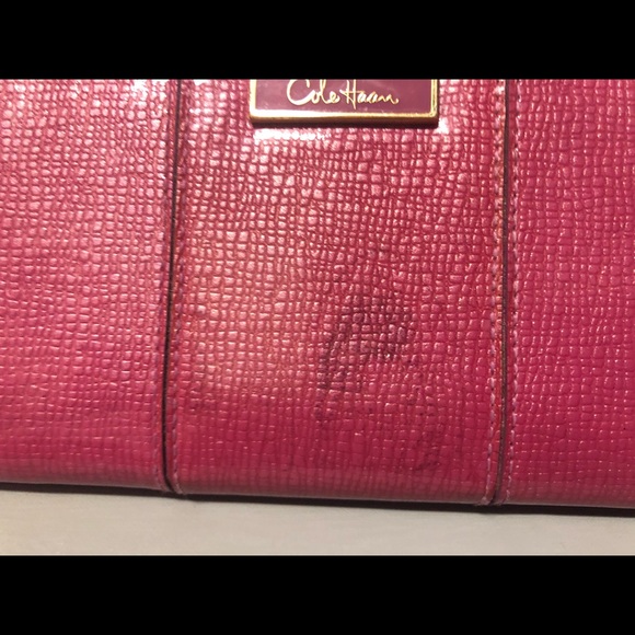Cole Haan pink Patton Full zip wallet - Picture 15 of 15